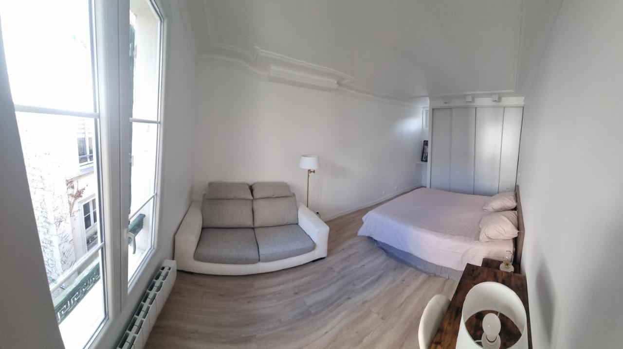 Appartement Luxueux Dans Maison Bourgeoise Parisienne Левалоа-Пере Екстериор снимка