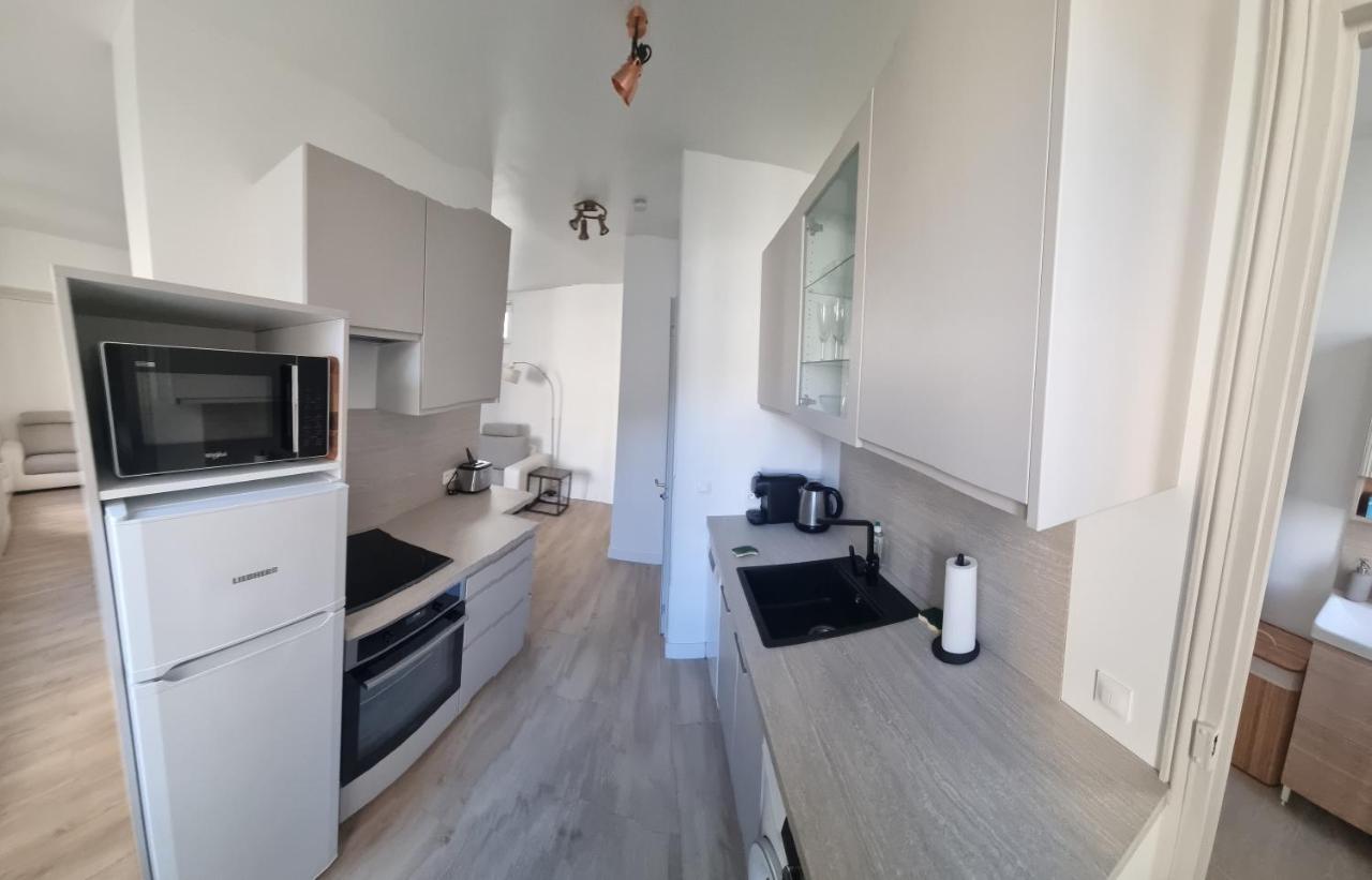 Appartement Luxueux Dans Maison Bourgeoise Parisienne Левалоа-Пере Екстериор снимка